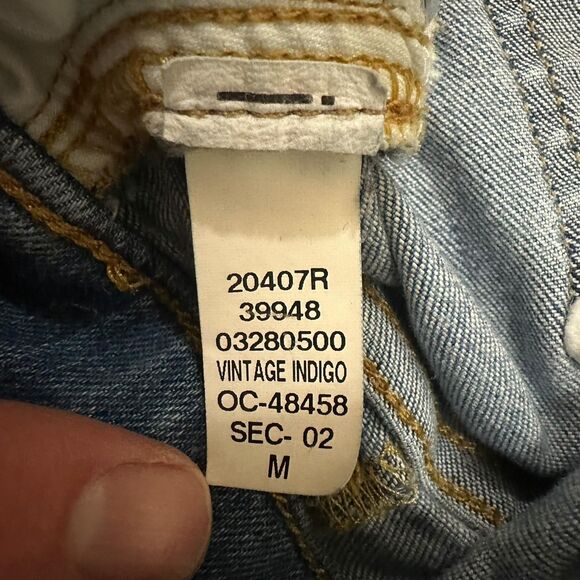 Classic Blue Wide-Leg Women Jeans - Picture 5 of 12